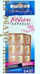 Kiss Broadway Fashion Express Nail Kit BCD03 Набор накладных ногтей без клея Черно-белый 24 шт/упак  - 14-1451!P.jpg