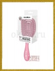 SOLOMEYA Wet Detangler Brush Oval Strawberry - Расческа для сухих и влажных волос с ароматом клубники MZ0011